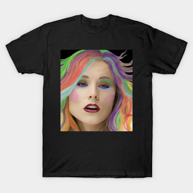 Kristen Bell T-Shirt by ESPOART